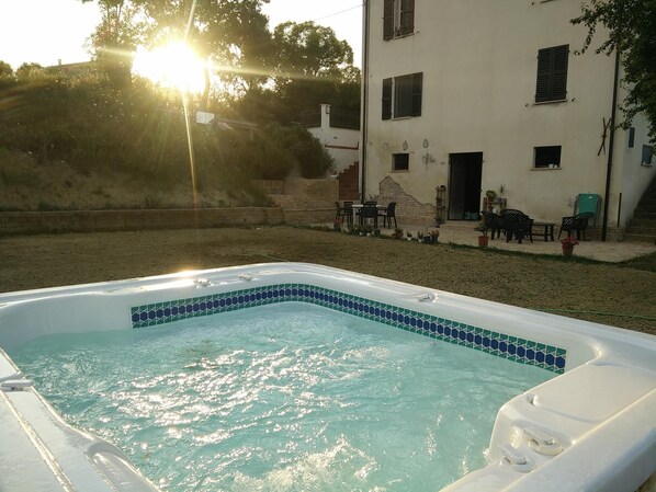 Bubbelpool utomhus
