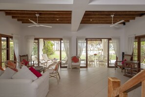 The living room