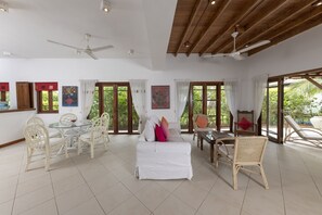 The living room