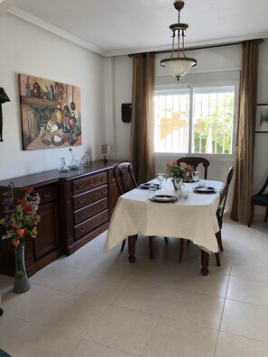 Dining area. 