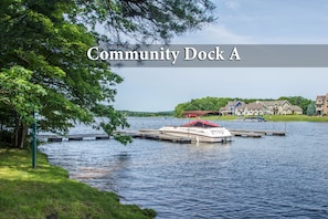 Moonrise Retreat is one of the closet homes to the community docks, giving you easy access to the lake life.