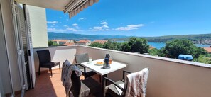 Meerblick von Balkon