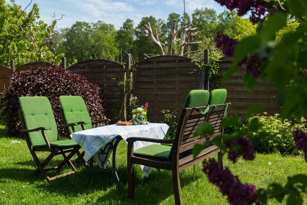 Sitzplatz im Garten