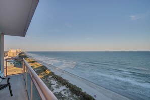 Oceanfront Balcony View From Living Room