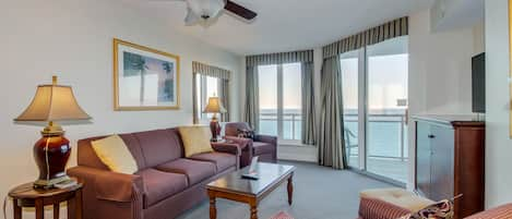 Oceanfront Living Room