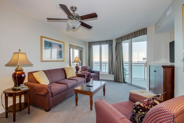 Oceanfront Living Room