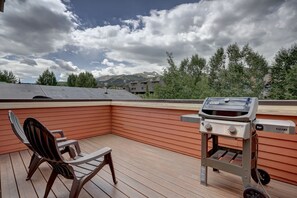 South-facing view from patio