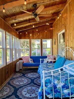 The front porch is a favorite spot to relax.