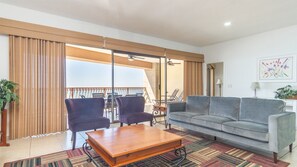 Sofa and chair in the living room