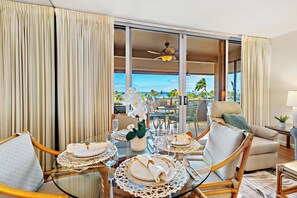 Indoor Dining with a view