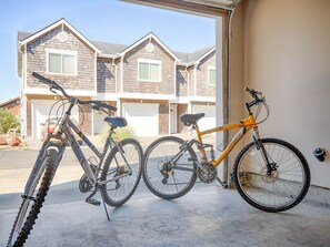 Outdoor Activities - two bikes in the garage for your use