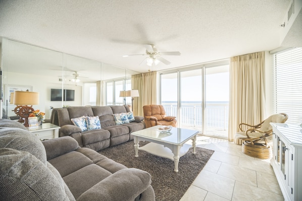 Oceanfront Living Room