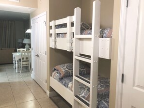 Bunks each have new mattress & USB chargers for Electronic devices