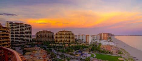 Balcony View of the Sandy Beach resorts