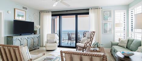 Living Room with Gulf View