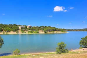 Enjoy 185 feet of private Canyon Lake waterfront!!