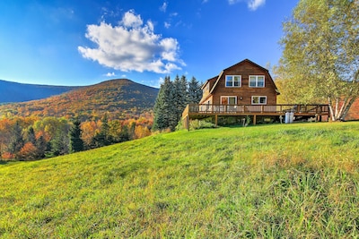 Venture out to 'Bearpen Lodge,' a vacation rental cabin in Halcott!