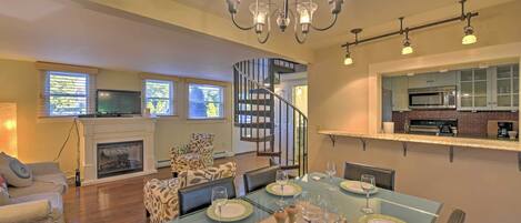 Step inside this beautifully renovated, 2-story condo and make yourself at home.