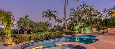 Pool and Jacuzzi