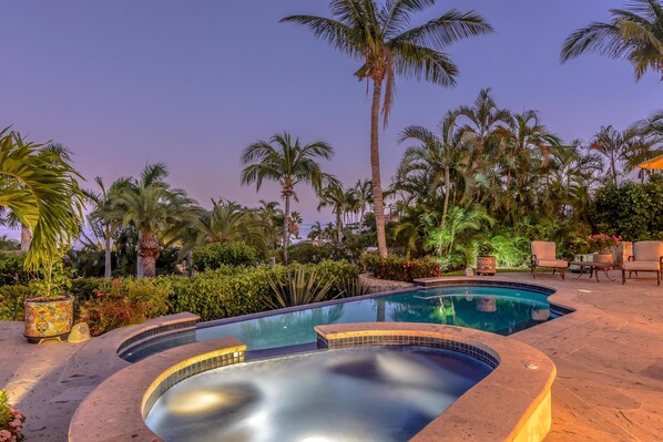 Pool and Jacuzzi