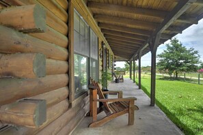 Wraparound Porch | 60-Acre Farm | Charcoal Grill | 2 Miles to Downtown