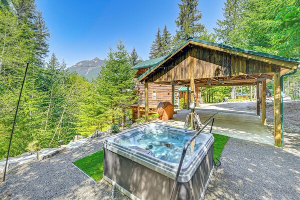Bubbelpool utomhus