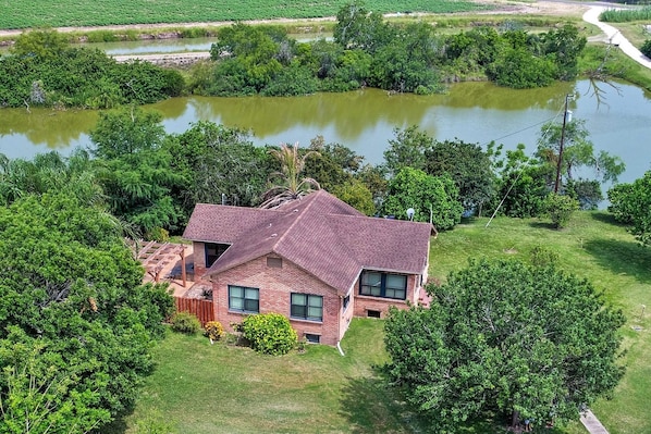 Enjoy lush views and a waterfront setting at this San Benito vacation rental!