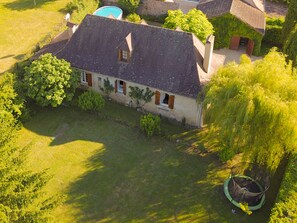 View of house and grounds