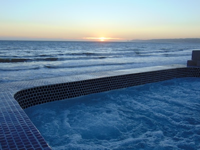 Casa Brisa Mar - Frente al mar - Piscina - Jacuzzi - Pozo de fuego