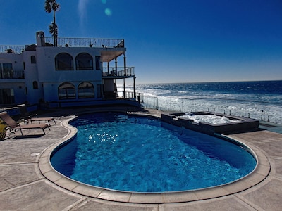 Casa Brisa Mar - Frente al mar - Piscina - Jacuzzi - Pozo de fuego