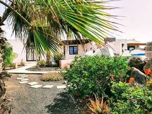 private garden and terrace