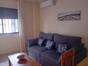 A section of the spacious, sunny lounge.