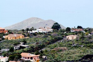 Lage der Finca Fortuna(weiße Anlage links hinten)