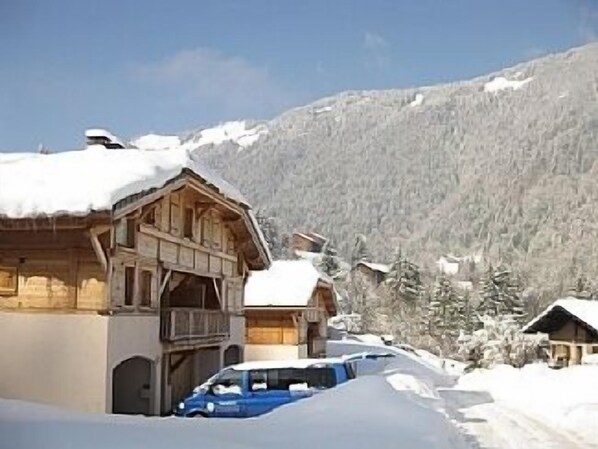 Front View of Chalet