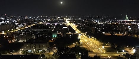 Belgrade at night from the living room!