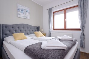 Bedroom with superior double