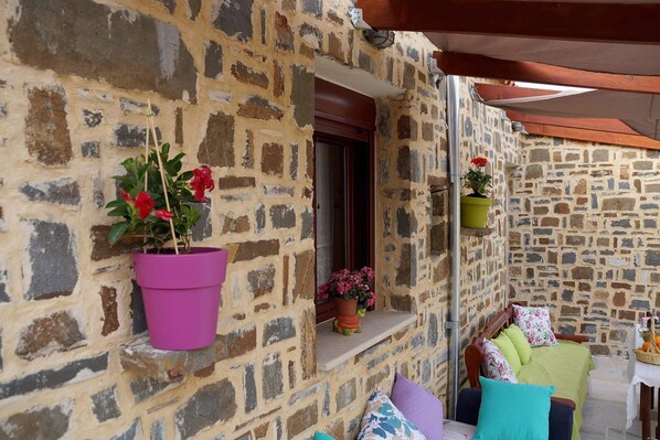 Cretan stone house