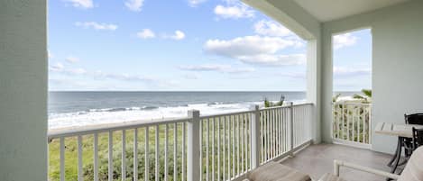 Welcome to 744 Cinnamon Beach! - You could spend hours laid back and watching the waves that rush in on the pristine private beach right off your balcony.