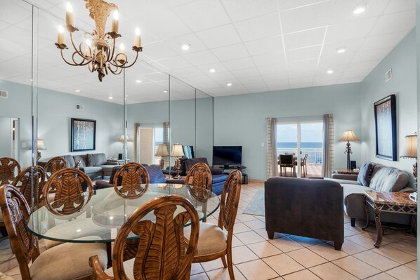 Spacious and open