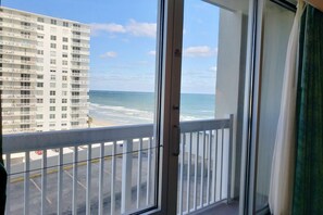 Two private balconies! One accessible from the bedroom and the second one accessible from the living room.