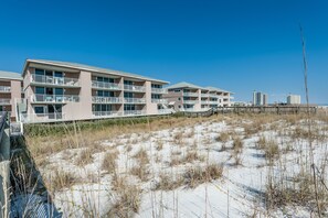 Community right on the beach