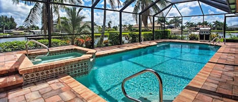 Cape Coral Vacation Rental | 3BR | 2BA | 1,680 Sq Ft | Step-Free Access