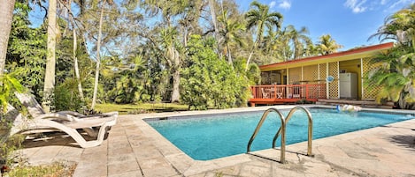 Miami Springs Vacation Rental | 4BR | 2BA | 1,500 Sq Ft | Steps Required