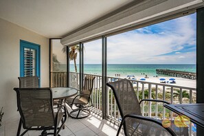 JC Resorts - Vacation Rental – Beach Palms 209 – Indian Shores - Balcony 2