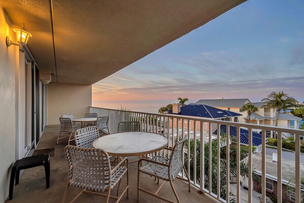 JC Resorts - Vacation Rental - Hamilton House 306 - Indian Rocks Beach – Balcony 1