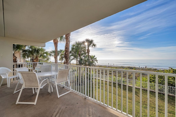 JC Resorts - Vacation Rental - Hamilton House 101 - Indian Rocks Beach - Balcony View 1