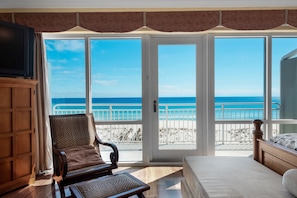 Gulf views from floor to ceiling windows