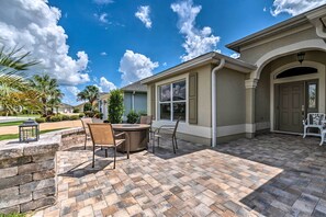 Spend evenings by the fire pit with your group!