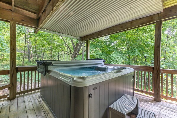 Bubbelpool utomhus