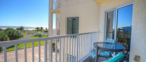 Private Balcony with a View of the Gulf